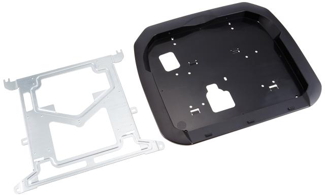 アルパイン(ALPINE) アルファード/ヴェルファイア(30系)専用 リアビジョン取付けキット(ルーフ色ブラック) 12.8型 KTX-Y1005BK