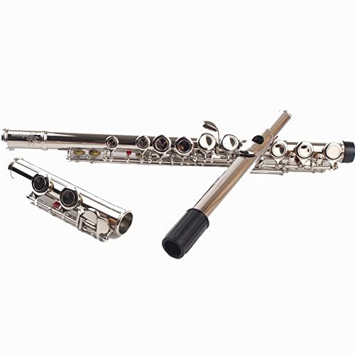 Enhong フルート 16穴 Cキー 白銅ニッケルメッキ製 サンクスギビング