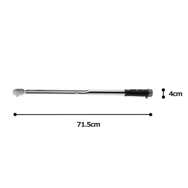 トネ(TONE) プレセット形トルクレンチ(ダイレクトセットタイプ) T4MN300 差込角12.7mm(1/2”) ブラック 300N・mの通販は