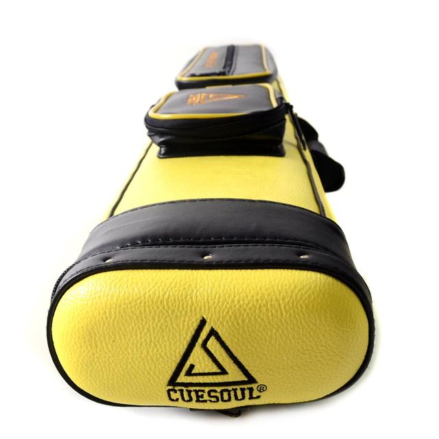 CUESOUL Soocoo Series 2x4のハードプールキューケース-バット2本と