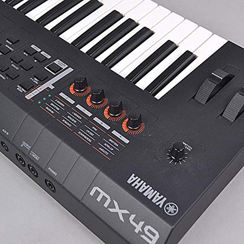 YAMAHA MX49 BK シンセサイザー 専用ソフトケース付き