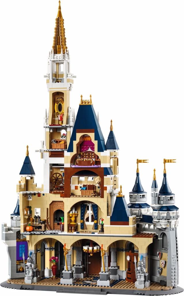 レゴ(LEGO) ディズニーシンデレラ城 Disney World Cinderella Castle 