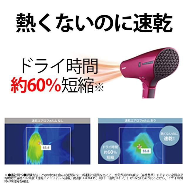 シャープ ヘアドライヤー プラズマクラスター搭載 アンティーク