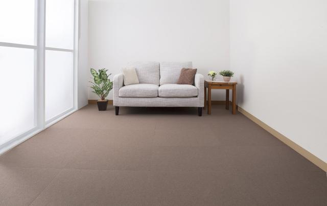 日本製 撥水 消臭 洗えるサンコー ずれない タイルカーペット 30×30cm ローズ ネイビー 18枚 カーペットタイプ おくだけ吸着 ジ 特価セール日本製 撥水 消臭 洗えるサンコー ずれない タイル