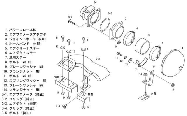 HKS スーパーパワーフロー(エアクリーナー) シルビア GF-S15 SR20DET 99/01-02/08 (C)S14 SR20DET 93/10-99/01 70019-AN106 70019-AN106