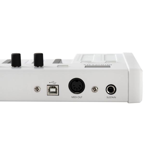 midiplus X4 mini MIDI キーボードコントローラー ホワイトの通販はau