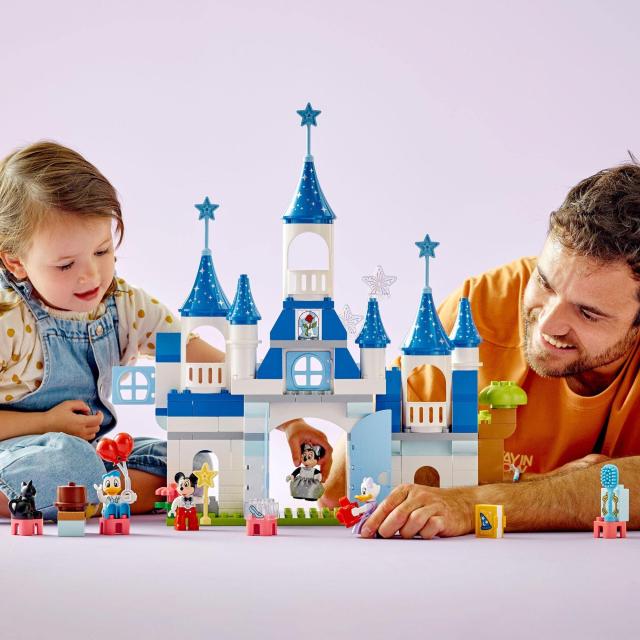 レゴ(LEGO) デュプロ 3in1 まほうのお城 おもちゃ 玩具 プレゼント 誕生日 ブロック 知育 クリスマス 男の子 女の子 子供 1歳半 2歳 6歳_7