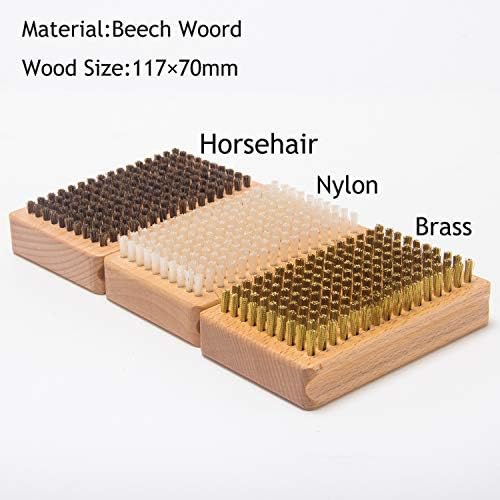 XCMAN スキー スノーボードワクシングkit - 馬毛ブラシ/ナイロン