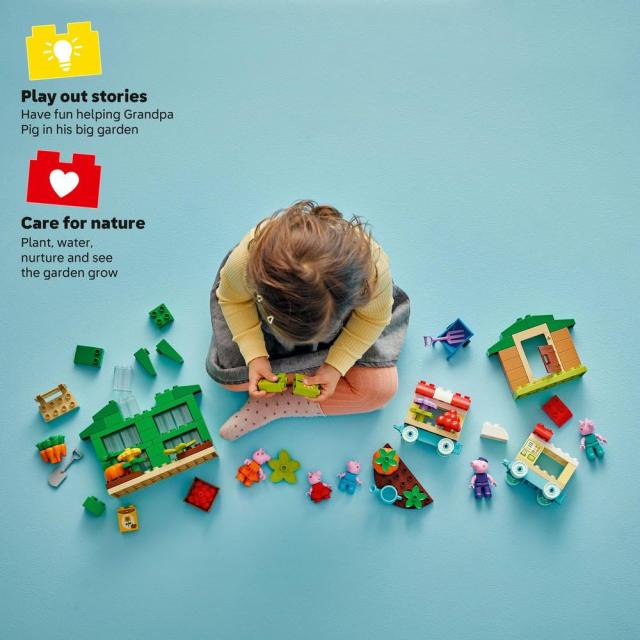 レゴ(LEGO) デュプロ ペッパピッグ ペッパピッグ グランパピッグの畑と温室 おもちゃ 玩具 誕生日 プレゼント ブロック 知育 男の子 女の_2