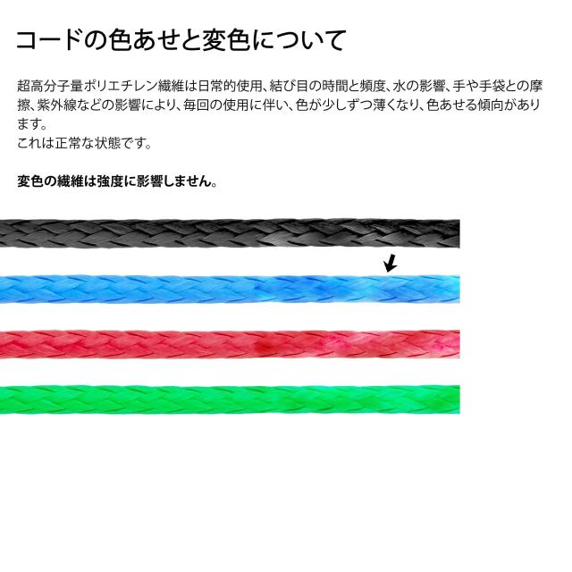 emma kites 100% UHMWPE 超高強度ポリエチレン繊維コード 4.5mm直径 x 31Mロール 2600kg / 5500lb強度 ウーピースリング自作 ガイロープ