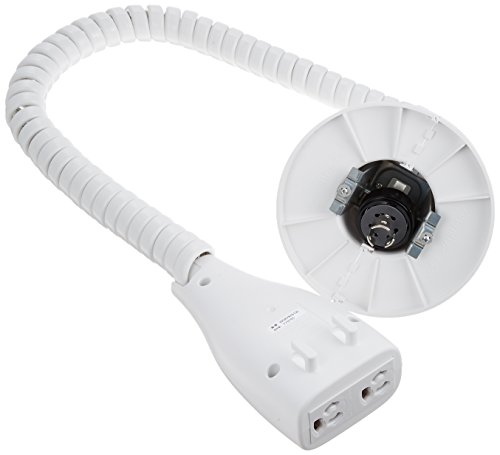 ☆げん☆ WG 878281W 抜け止め接地リーラーコンセント パナソニック(Panasonic) 抜け止め接地リーラーコンセント
