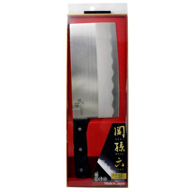 貝印 KAI 関孫六 中華包丁 200mm日本製_3