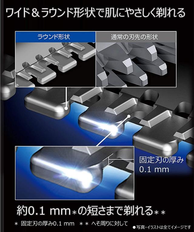 パナソニック ボディトリマー? ボディシェーバー VIO対応 お風呂剃り可 メンズ 白 ER-GK60-W_2