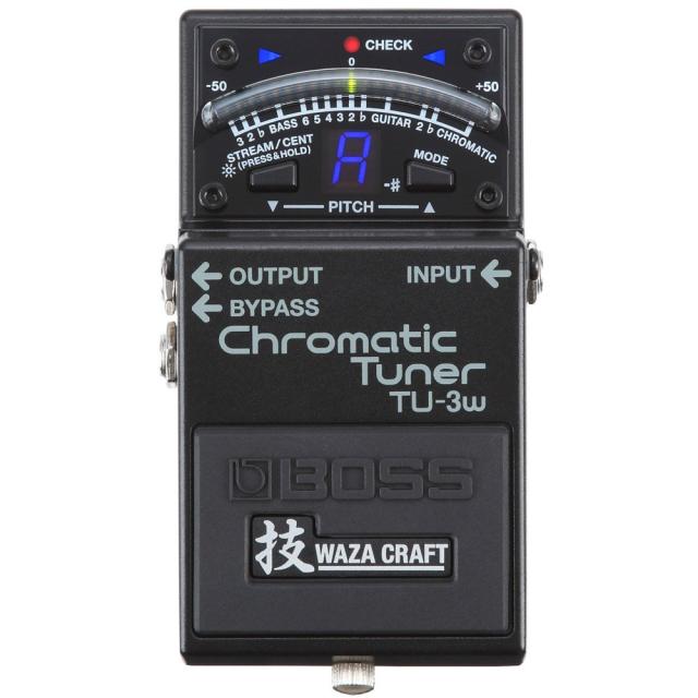 BOSS/技WAZA CRAFT TU-3W MADE IN JAPAN Chromatic Tuner TU-3W