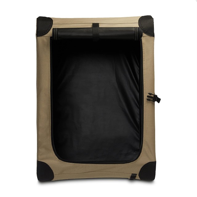 Amazonベーシック イヌ ソフトクレート ペットキャリー 折りたたみ式 S 66 cm x 46 cm x 46 cm タンの通販は