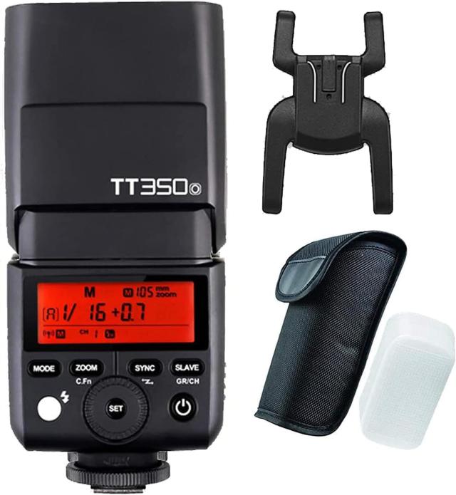 【正規品 技適マーク付き日本語説明書付】Godox Thinklite TTL 2.4GHz TT350o ミニカメラフラッシュ高速1 / 8000s GN36 DSLR Olympus E-M