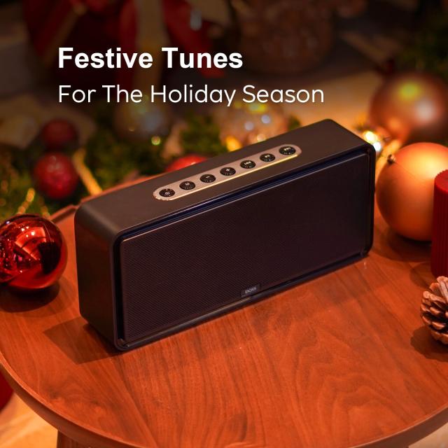 DOSS SoundBox XL Bluetoothスピーカー 32W大音量 デュアルDSP技術搭載 ポータブル ブルートゥーススピーカー 12W重低音 ホームスピーカ_6
