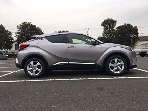 RUIQ トヨタ C-HR 専用 外装 クロームメッキ サイド ドア アンダー モール Toyota CHR 専用設計_8