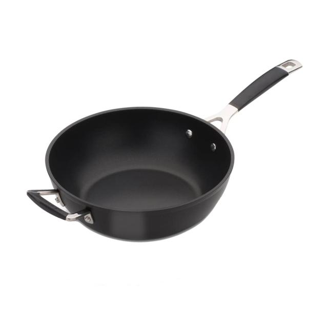 ル・クルーゼ(Le Creuset) TNS ウォックパン フライパン 26cm 中華鍋 ガス IH オーブン 対応 シリコンハンドル【日本正規販売品】の通販は