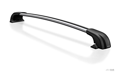 Terzo テルッツォ (by PIAA) ルーフキャリア ベースキャリア フット 4個入 ルーフオンタイプ ブラック エアロバー用 ロック付 EF100A_1