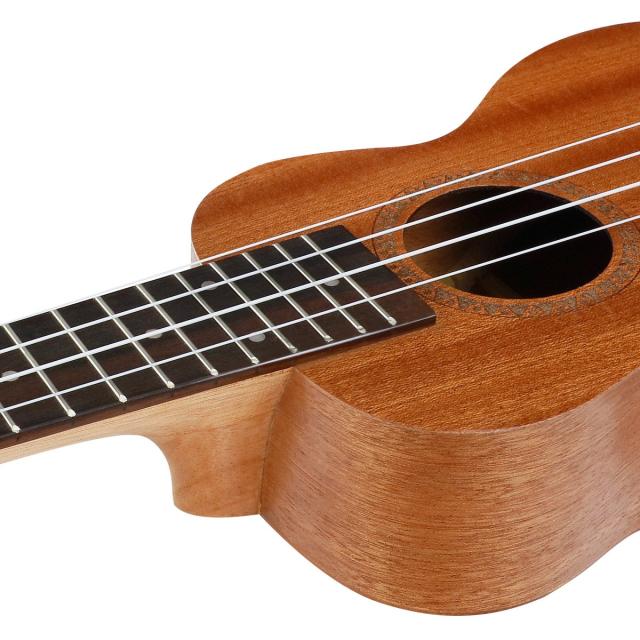 初心者セット】 Mokainiソプラノ ウクレレ Ukulele 高級なマホガニ—材 