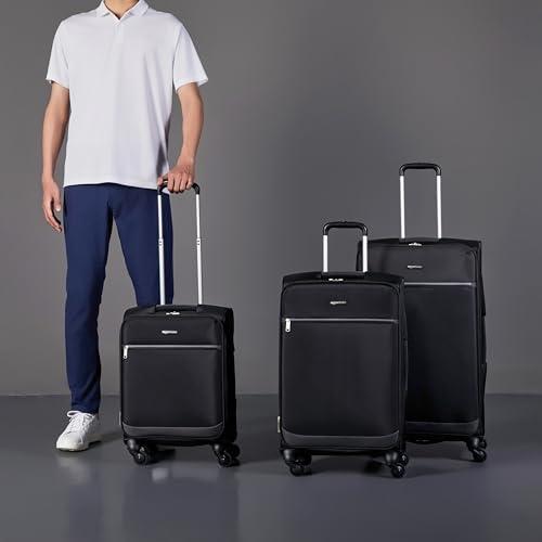 Amazonベーシック スーツケース キャリーバッグ ソフトサイド 53.5cm