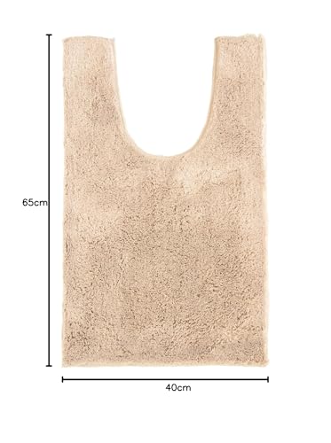 オカ 乾度良好 Dナチュレ 耳長ロングサイズ トイレマット 約105×65cm (ベージュ)_9