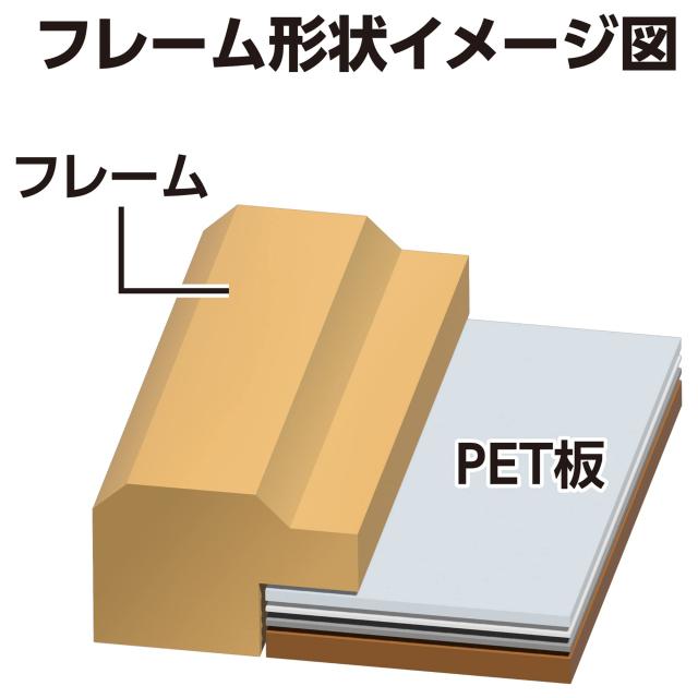 ハクバ 【Amazon.co.jp限定】HAKUBA 木製額縁 ピクスリア A3ノビサイズ 10枚セット[まとめ買いセット] ブラック ポスターフレーム フォト_5
