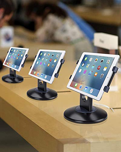 AboveTEK タブレットスタンド iPadホルダー 360度回転 180°角度調整可能 iPad用 iPad レジ スタンド タブレット置き台 卓上縦置きスタン_9