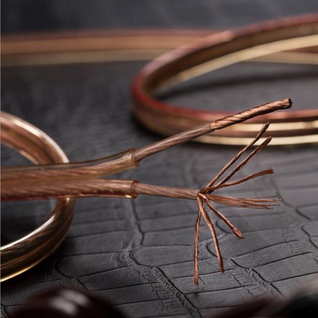 スピーカーケーブル スピーカーコード オーディオケーブル 高純度OFC (50m, 1.91mm？)