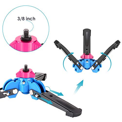 Neewer 伸縮可能なカメラ一脚「20-66inch/52-168cm」取り外し可能な