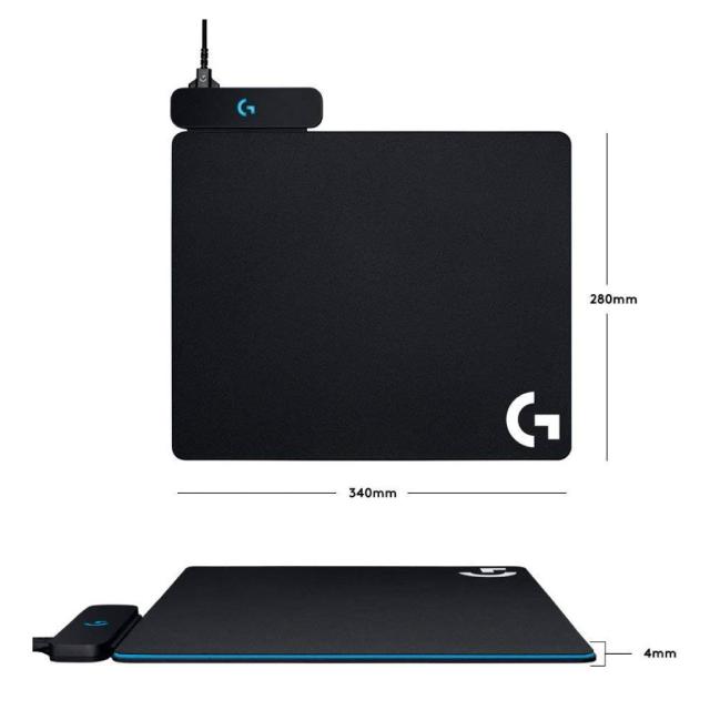 Logicool G ゲーミングマウスパッド G-PMP-001 POWERPLAY ワイヤレス