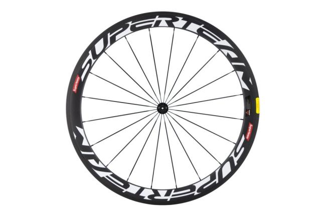 SUPERTEAM 50mm クリンチャ ーホイールセット700c 23mm ロードバイク