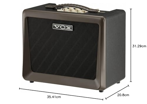 VOX Nutube搭載 アコースティックギターアンプ VX50 AG コンパクト 軽量設計 50Wの大出力 自宅練習 スタジオ ステージに最適 マイク入力_6
