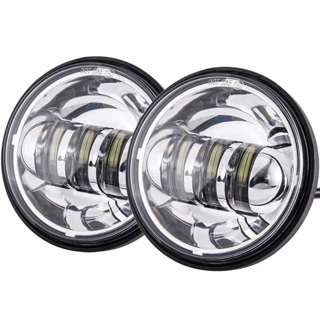 VOSICKY(ボスキー) オートバイ バイク対応 LED ライトセット 7インチ ヘッドライト 1個 と 4.5インチ フォグランプ 2個 と ヘッドライト_3