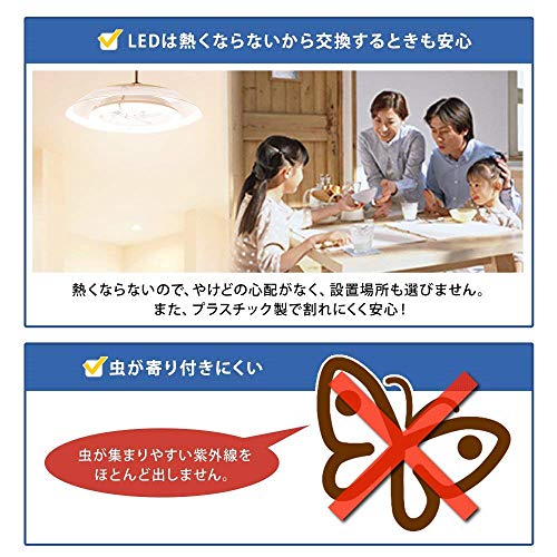 アイリスオーヤマ LED 丸型 (FCL) 32形+40形 昼光色 リモコン付き ペンダントライト用 丸型蛍光灯 LDCL3240SS/D/32-P_7