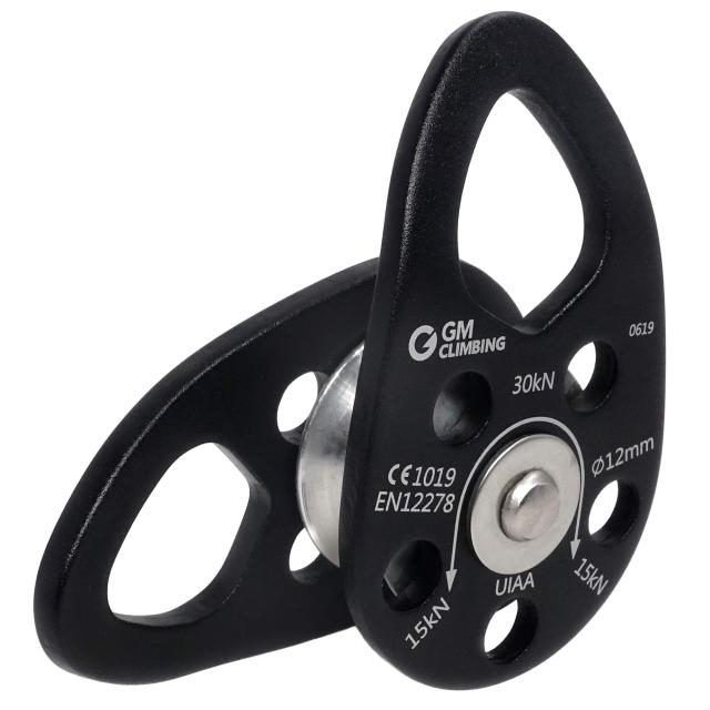 GM CLIMBING CE UIAA允許 30kN マイクロ滑車 移動性側面 本塁 クライミング滑車 12粍縄索其れ相応 自分自身坦々たるブッシング 登