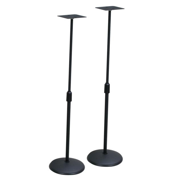 キクタニ スピーカースタンド 天板:150mmX120mm 高さ:575mm~1,045mm インシュレーター付 AV-SPS ブラック_8