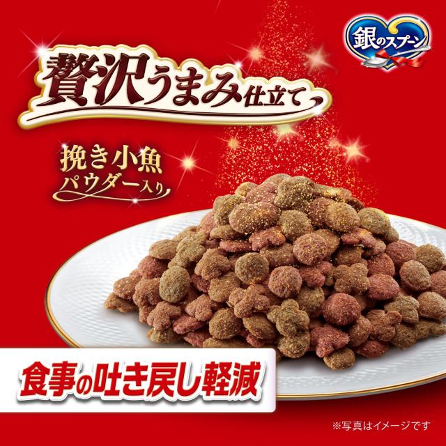 銀のスプーン 贅沢うまみ仕立て 食事の吐き戻し軽減フード お魚づくし 1.3Kg×6個_2