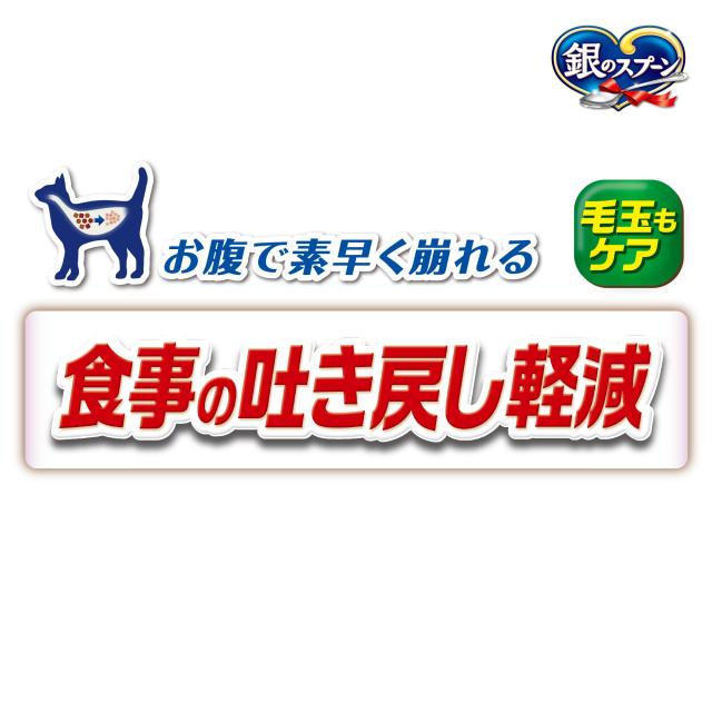 銀のスプーン 贅沢うまみ仕立て 食事の吐き戻し軽減フード お魚づくし 1.3Kg×6個_4