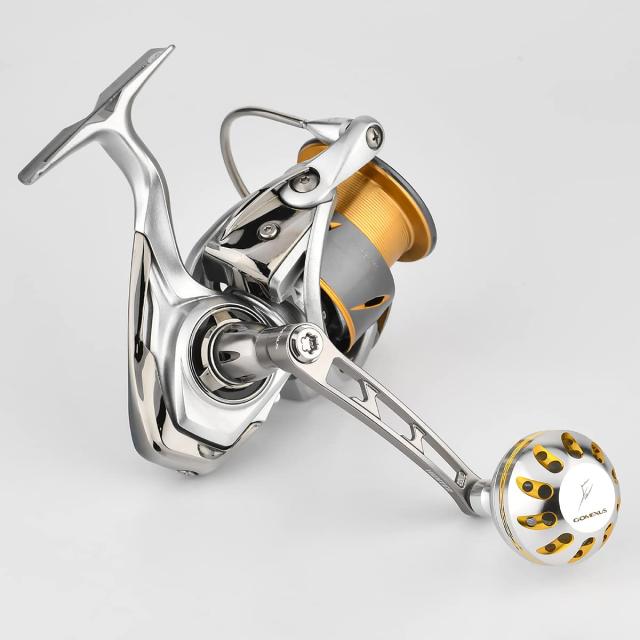 ゴメクサス リールハンドルノブ ミニTPE レッド シマノ ダイワ 2個