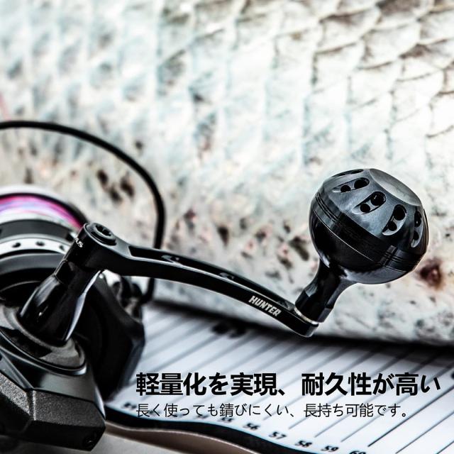 ゴメクサス 41mm パワー リール ハンドル ノブ ダイワ Type S シマノ