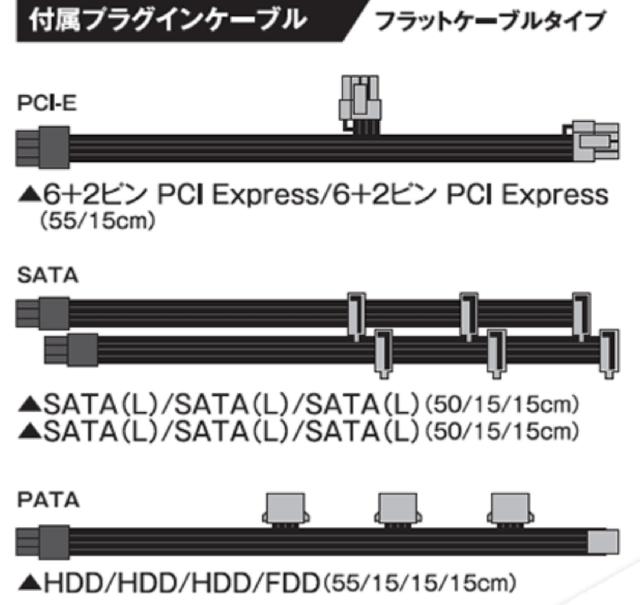 玄人志向 電源 KRPW-BKシリーズ 80PLUS Bronze 650W ATX電源 KRPW-BK650W/85+_6