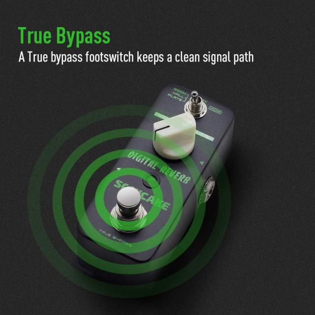 SONICAKE ディレイ＆リバーブ ギター エフェクター ペダル Digital Reverb