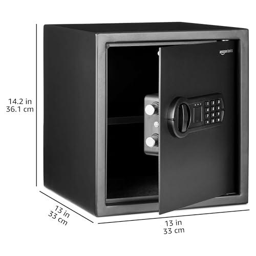 Amazon Basics 金庫 家庭用 業務用 電子式 テンキー式 34L Amazonベーシック 金庫 家庭用 業務用 電子式 テンキー式 34L (幅33 x