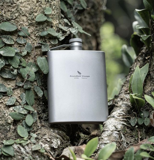 Boundless Voyage チタン製スキットル Amazon | Boundless Voyage チタン製 スキットル ヒップ