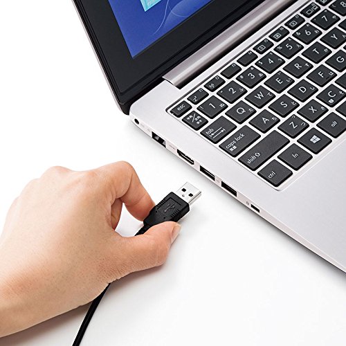 サンワサプライ USBヘッドセット(片耳タイプ) 単一指向性 Skype対応着信/切るボタン付き MM-HSU07BK_2