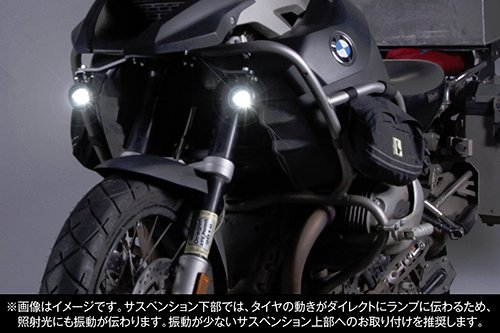 PIAA(ピア) バイク用フォグランプ LED 6000K 追加ランプ 径61mm 