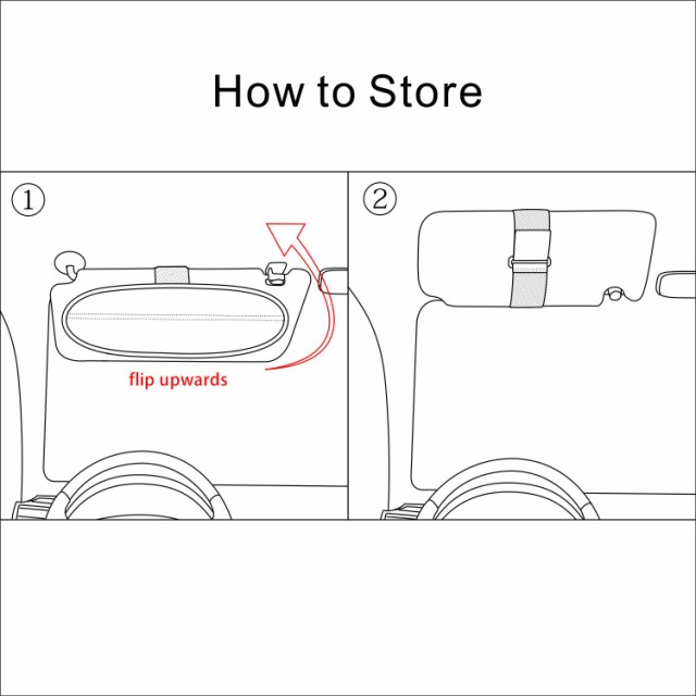 WANPOOL 遮光板は運転席や助手席の乗員を、太陽光による眩しさから保護