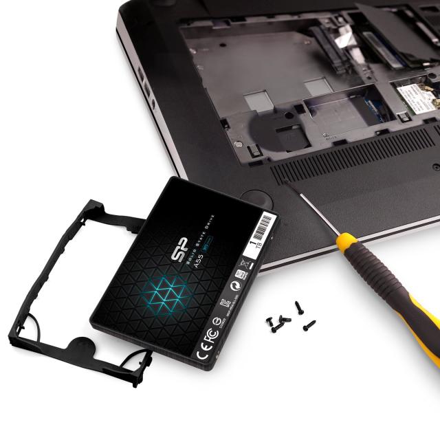 シリコンパワー SSD 1TB 3D NAND採用 SATA3 6Gb/s 2.5インチ 7mm PS4動作確認済 3年保証 A55シリーズ SP001TBSS3A55S25_7
